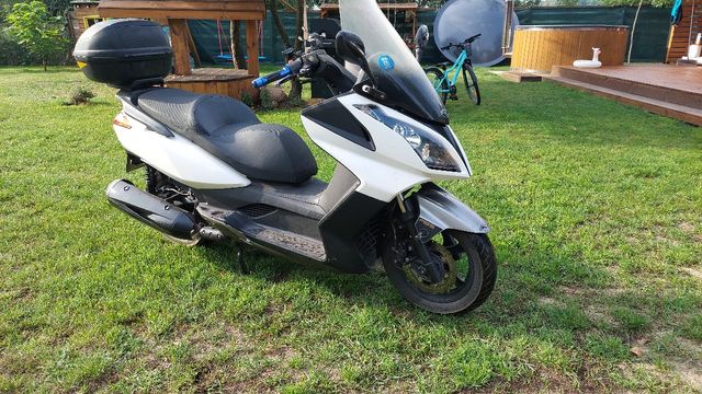 Kymco downtown 300/125 zamiana na złoty męski łancuszek