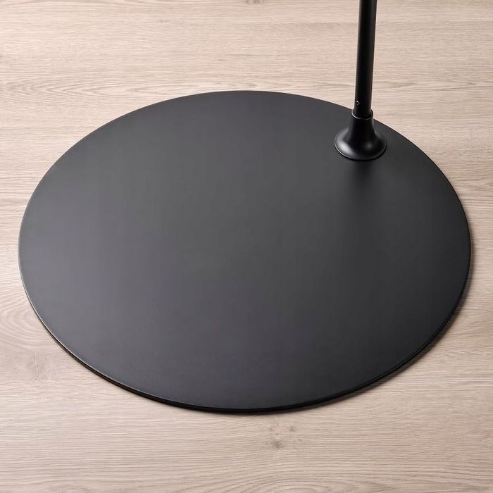 IKEA VAGHOJD Lampa podłogowa LED, można przyciemniać czarny