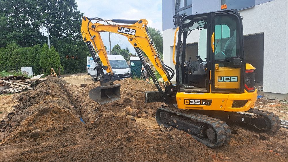 Usługi mini koparką 3,5t