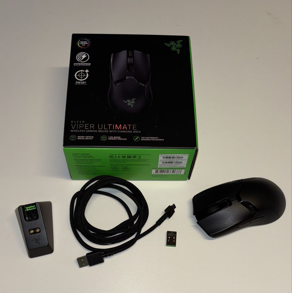 Rato RAZER viper ultimate (como novo)
