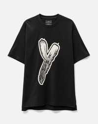 T-shirt Y-3 graphic logo - rozmiar M