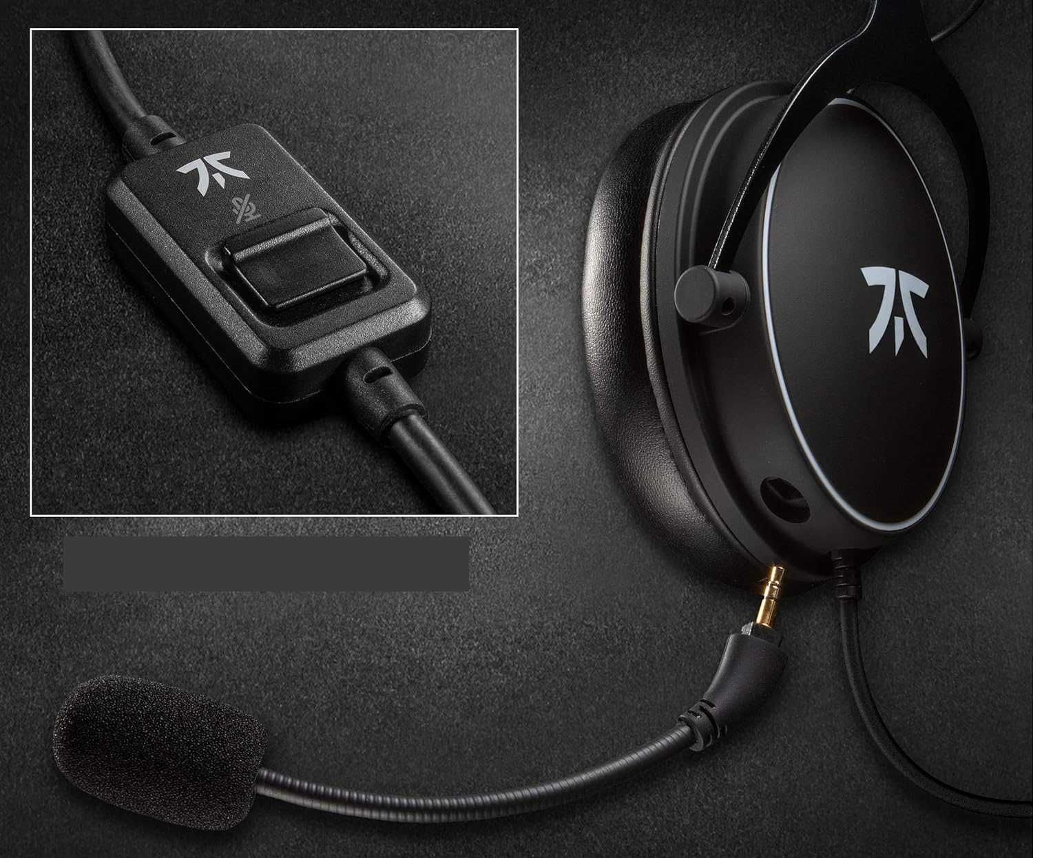 Nauszne Słuchawki Gamingowe FNATIC REACT 53mm Mikrofon