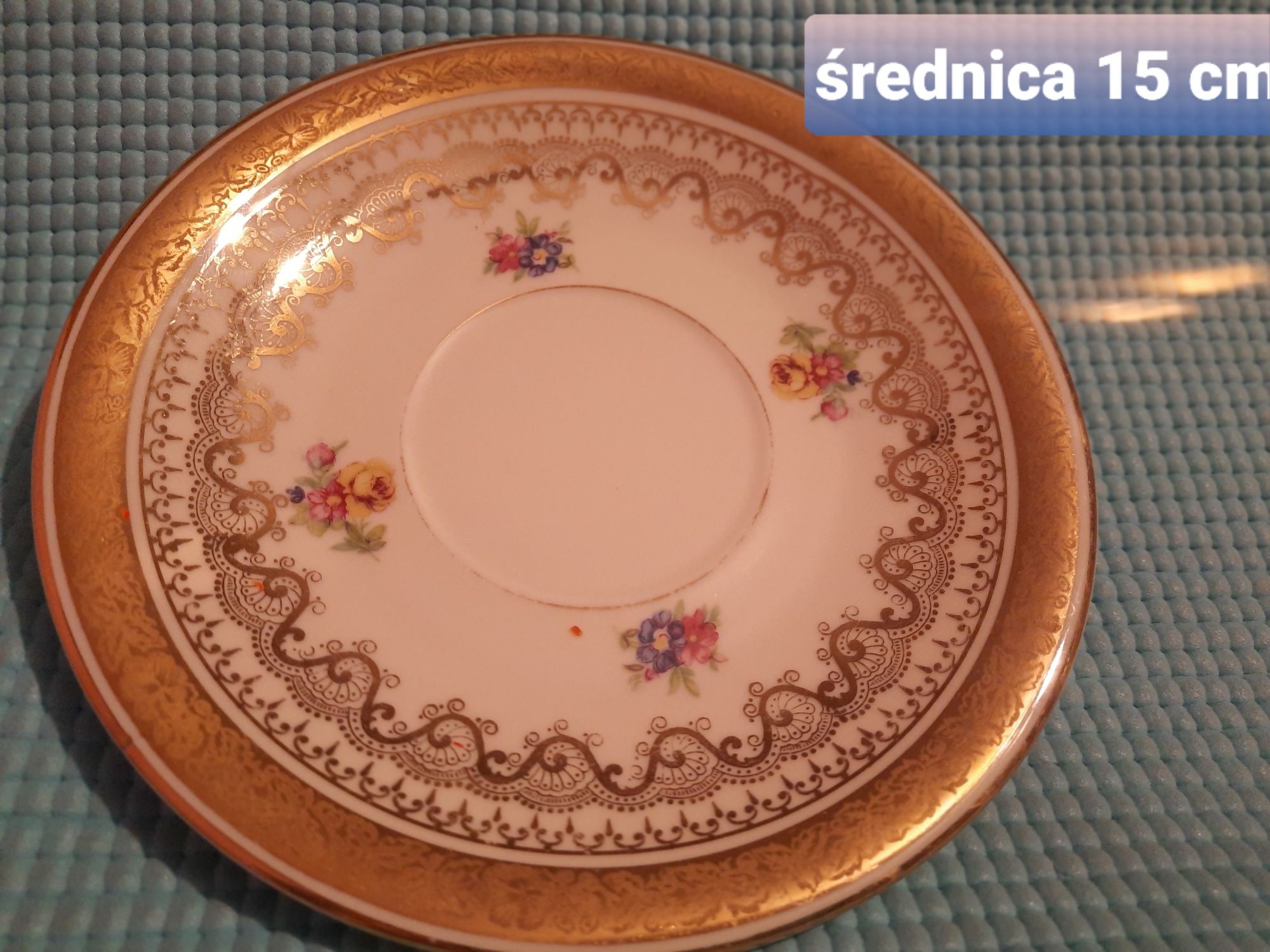 Podstawka spodek pod filiżankę porcelana Bavaria Schrinding antyki