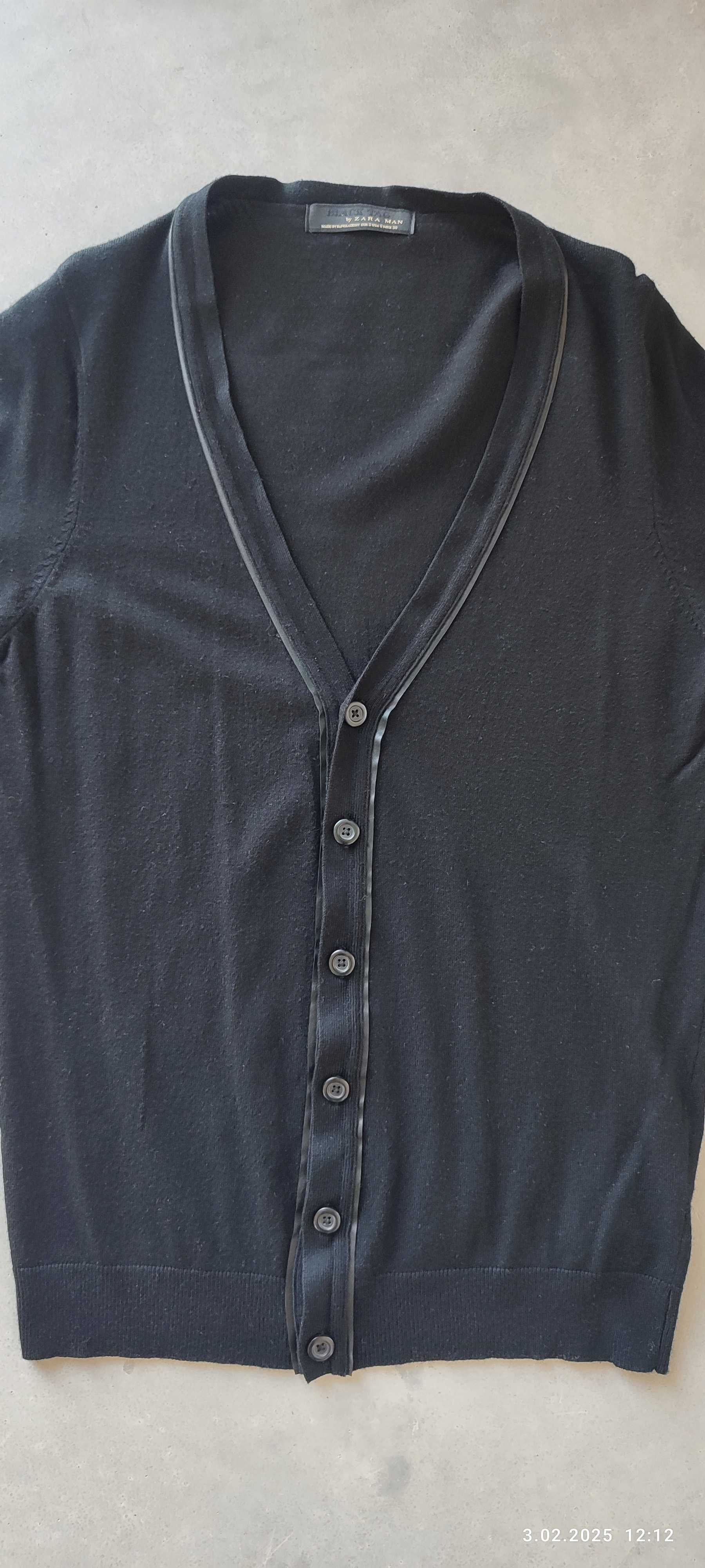 rozpinany sweter marki ZARA, stan idealny, rozmiar S