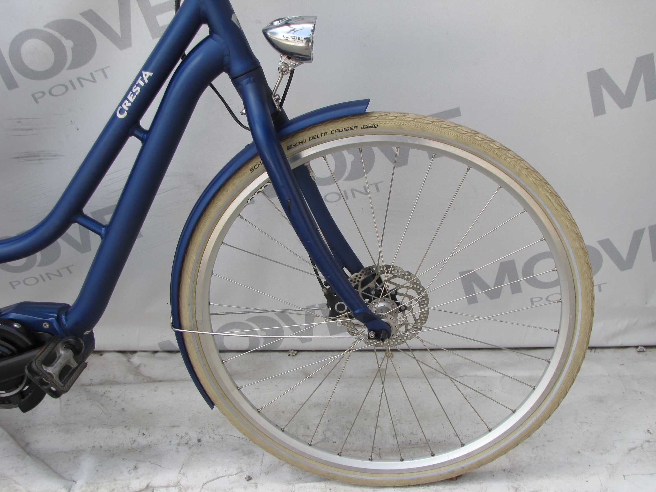 Piękna ELEKTRYCZNA damka CRESTA !  SHIMANO Steps + Alfine! DB STAN