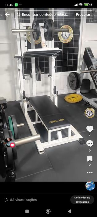 Leg press de 90 graus da adan sport
