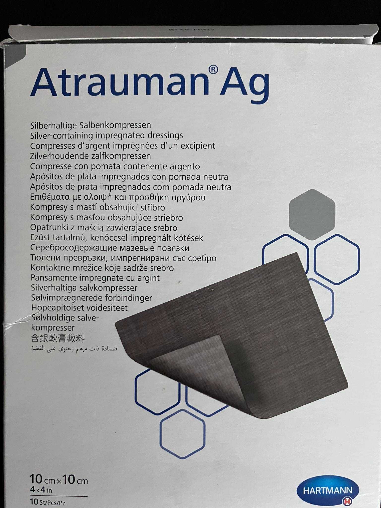 ATRAUMAN AG 10x10 cm opatrunek 10 sztuk