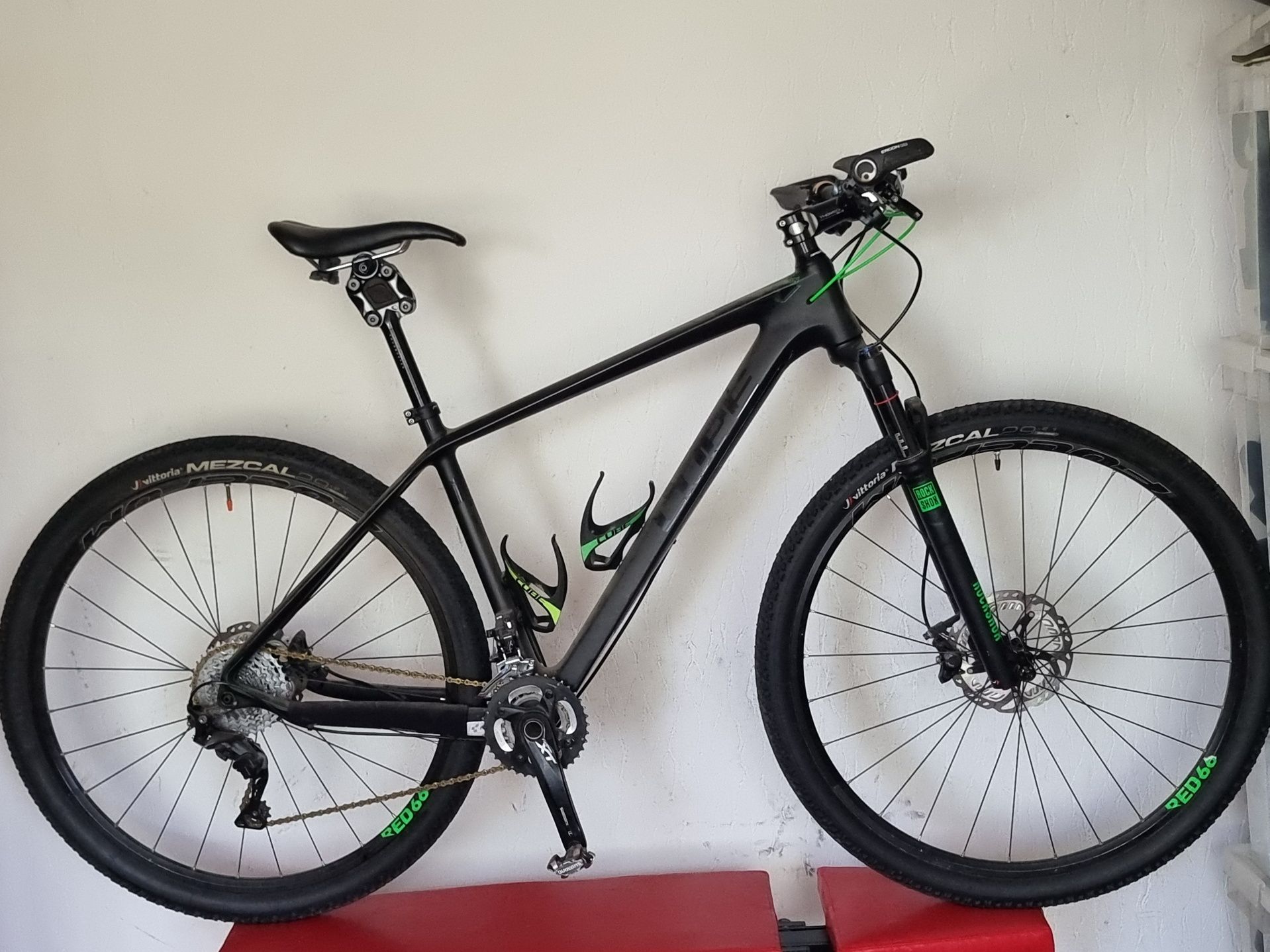 Cube Reaction Carbon GT 29er XT XTR Reba Fulcrum 19,5"
