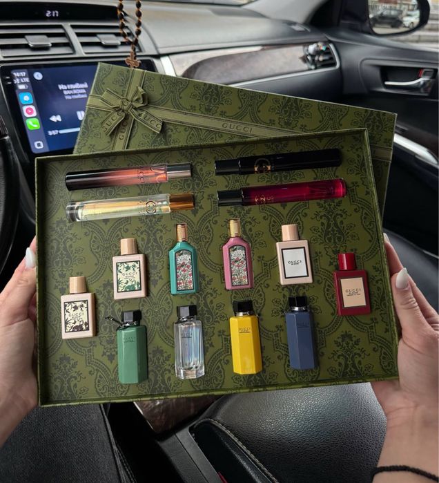 Лімітований набір парфумів GUCCI гучи оригінальний подарунок набор