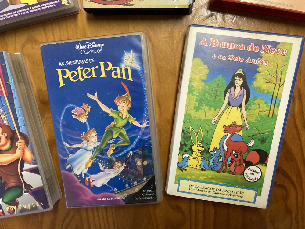 Desenhos animados em VHS