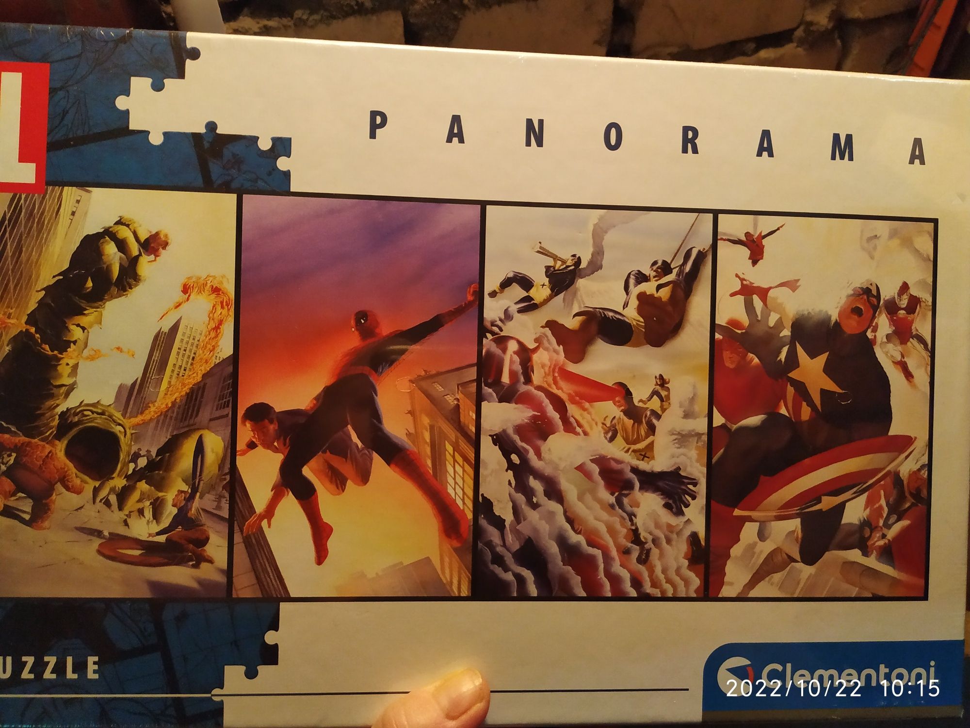 Puzzle Marvel panorama
