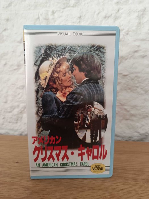 Filme VHS An American Christmas Carol Visual Book Japan Video
