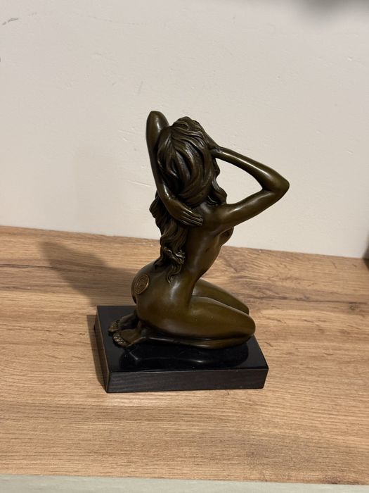 Бронзовая статуэтка, фигурка, скульптура, эротика, мрамор