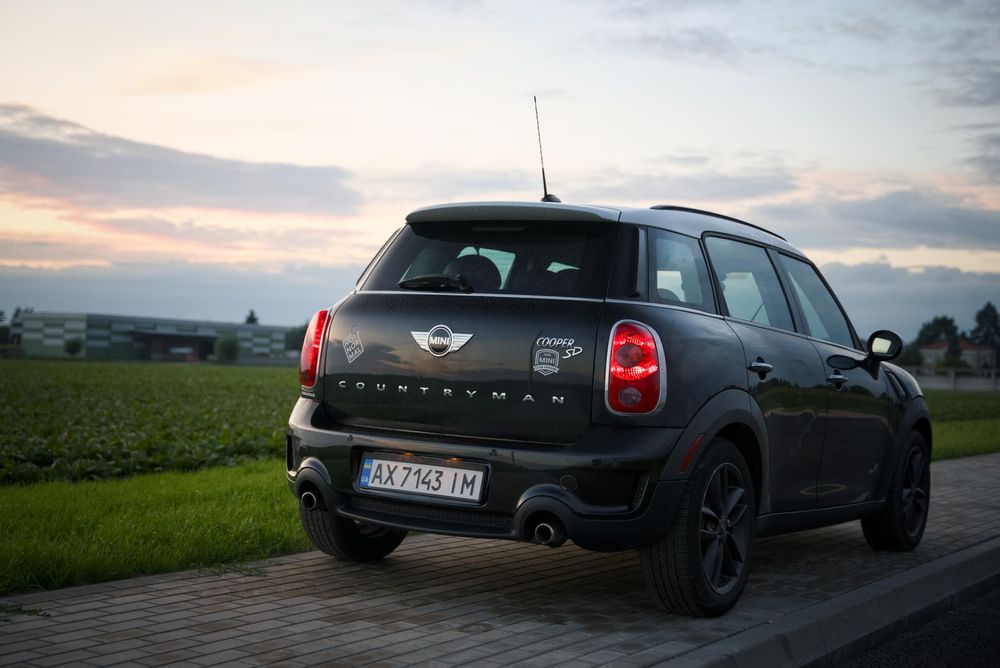 MINI Countryman Cooper S ALL4, автомат (184 кс) Чорний 2012р  135к км.