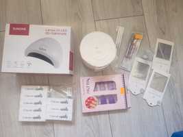 Lampa Sunone + Zestaw do manicure