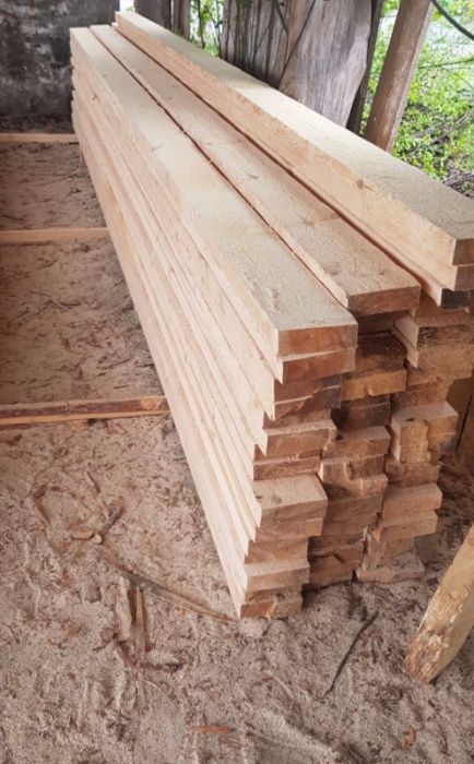 Брус обрезной 150*50 мм*6м ( Доска, Рейка )  Низкая цена