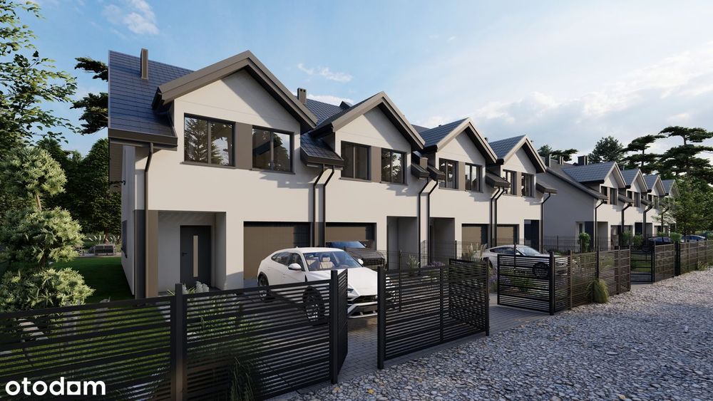 Nowe lokale w zabudowie bliźniaczej z garażem i ogródkiem