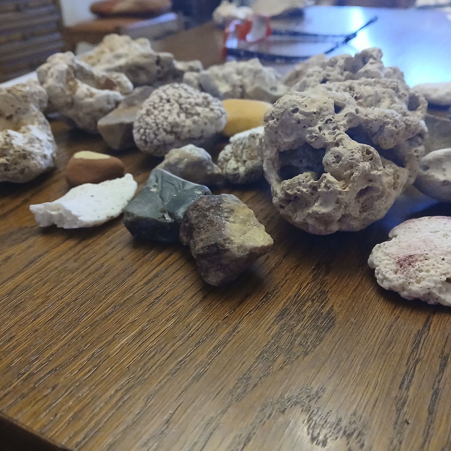Kamienie do akwarium,  różnej wielkości