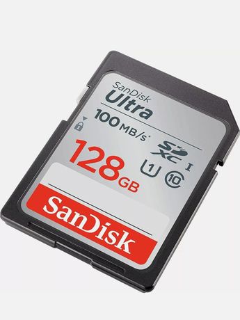 Cartão SD 128gb SanDisk