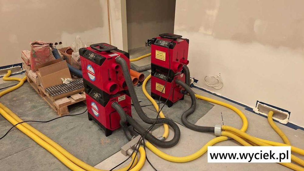 Wisła. Lokalizacja wycieku wody, Bezgotówkowo. Naprawa + osuszanie