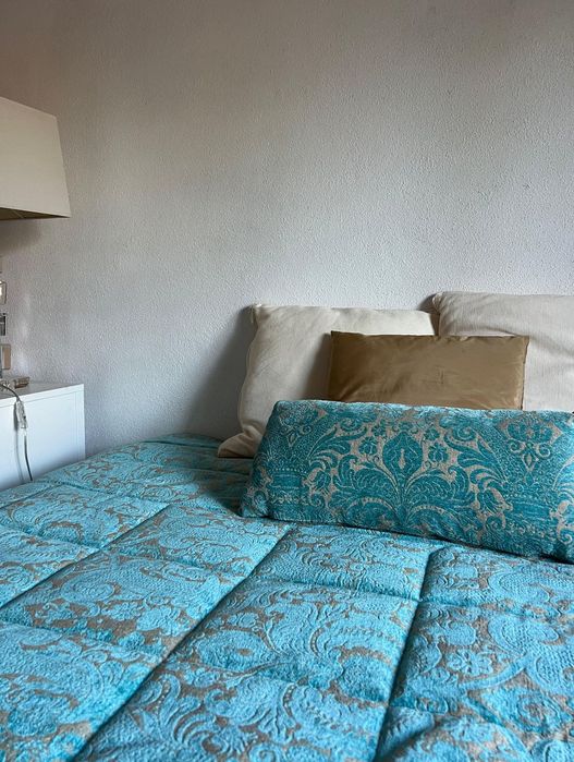 Colcha do Gato Preto com duas faces. Como NOVA