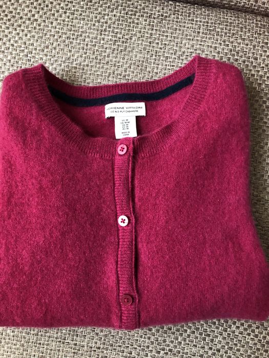 Кашеміровий светр полувер кардиган S-M