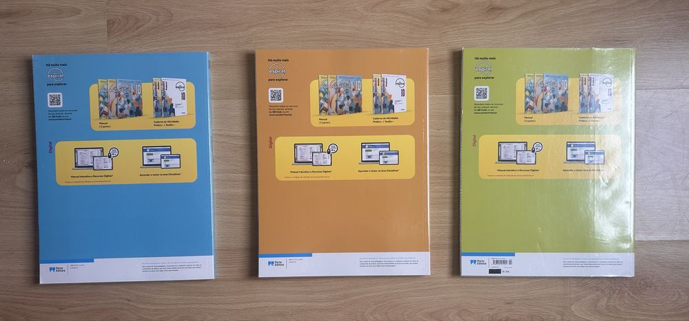 Manual Espiral + Caderno de atividades 10 Ano (Novos+Plastificados)