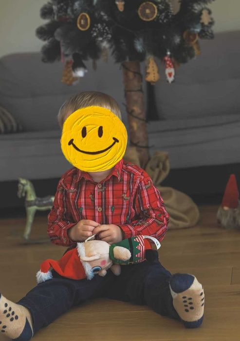 Koszula świąteczna 92 chłopiec