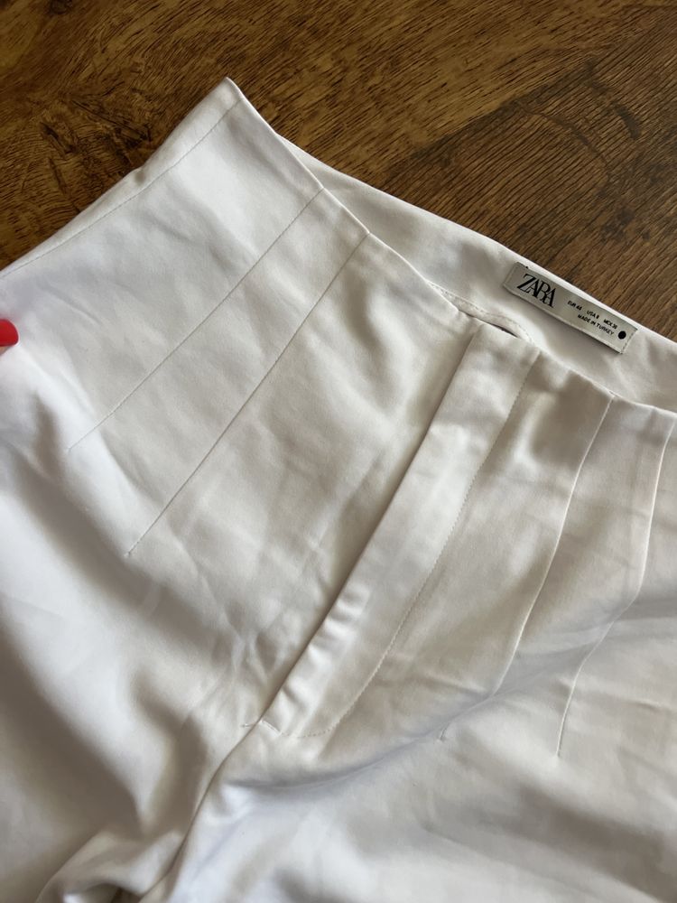 Белые брюки штаны Зара Zara
