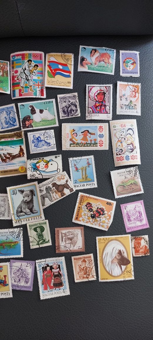 лот старых зарубежных марок