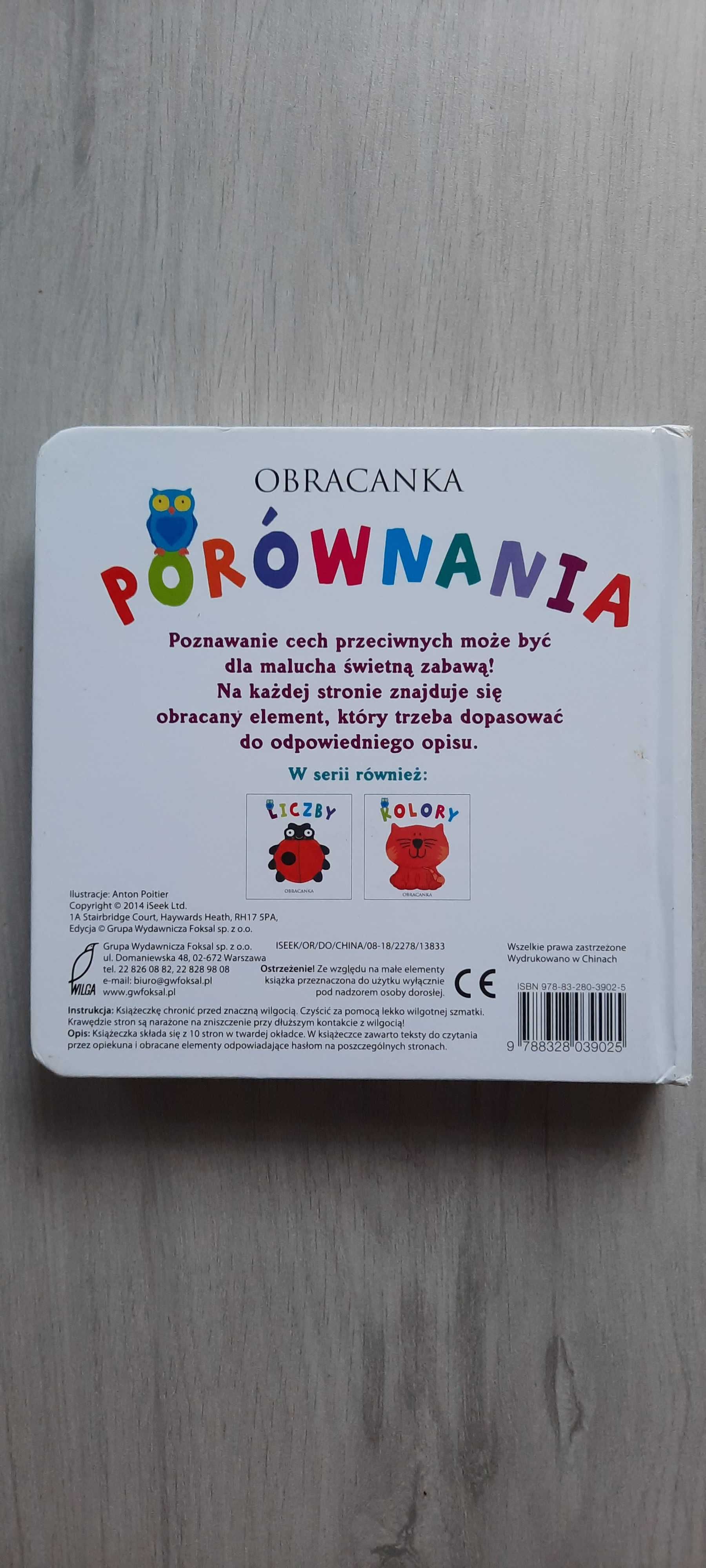 Obracanka Porównania -książeczka