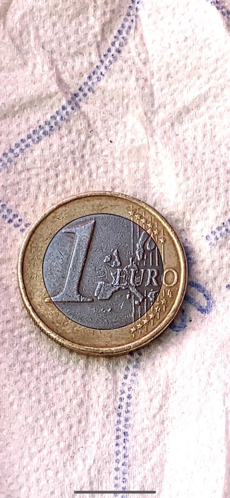 Moeda grega de mocho com defeito de cunhagem