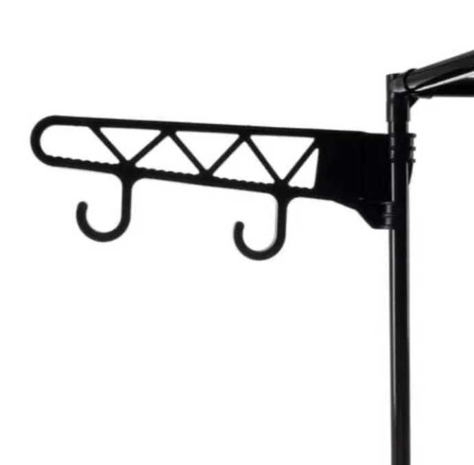 Вішалка підлогова стійка для одягу Simple Coat Rack Double Row