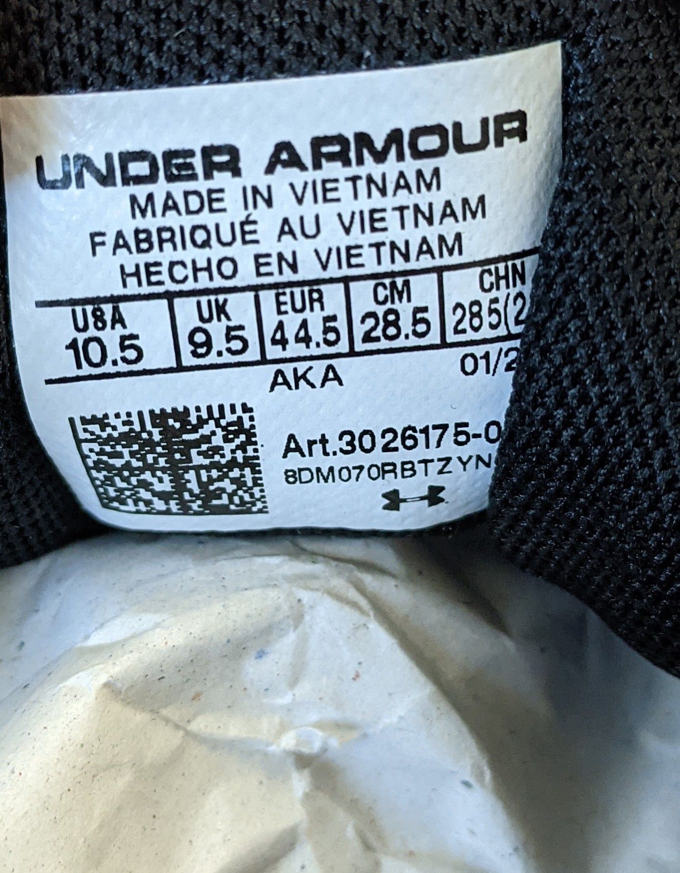 Кросівки Under Armour Charged Assert 10