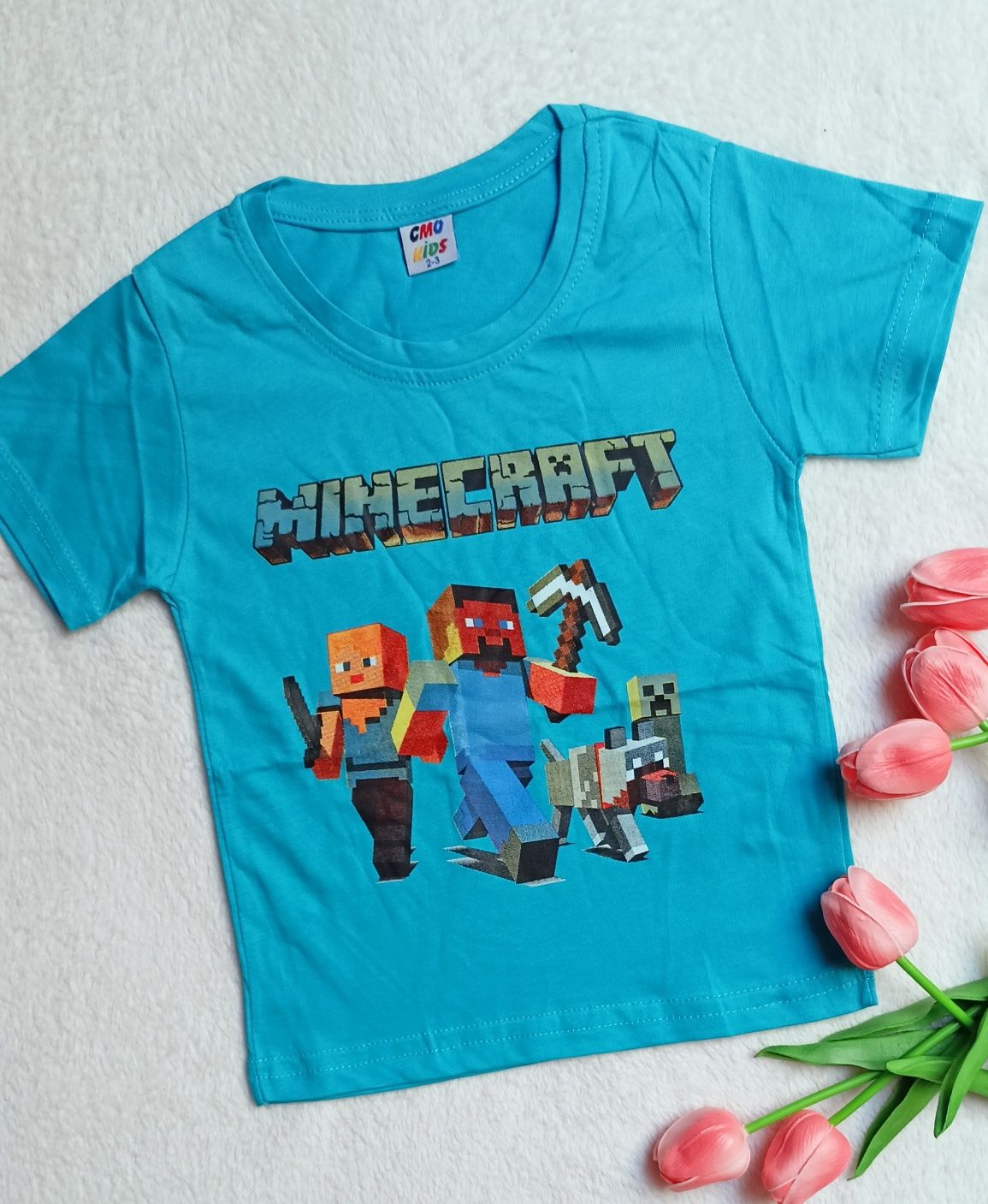 Koszulka dla chłopca Minecraft 98/104