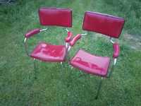 Krzesło fryzjerskie Prl Retro Vintage