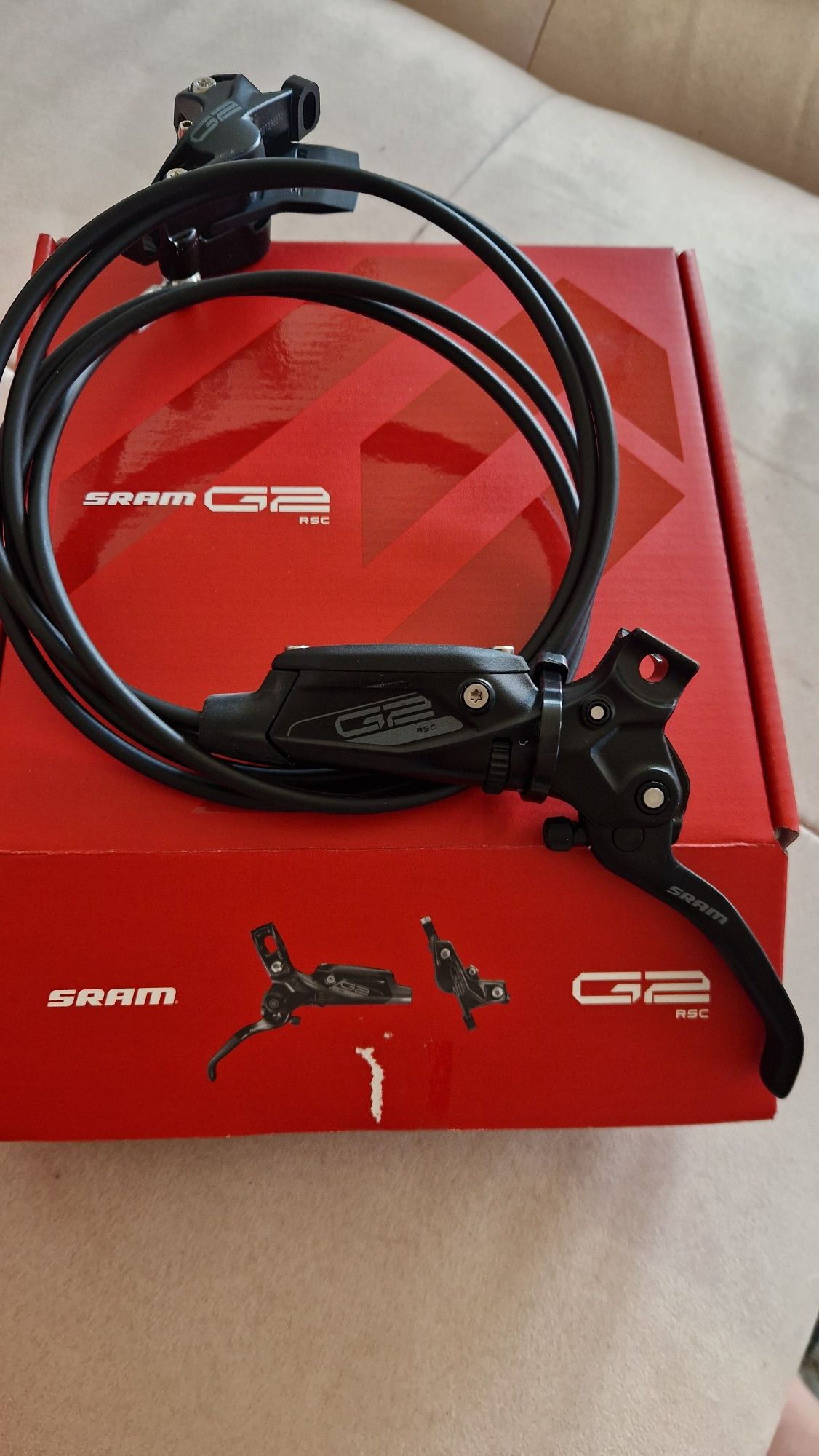 Nowy tylny hamulec Sram GS RSC 4 tłoczkowe mtb , enduro trail
