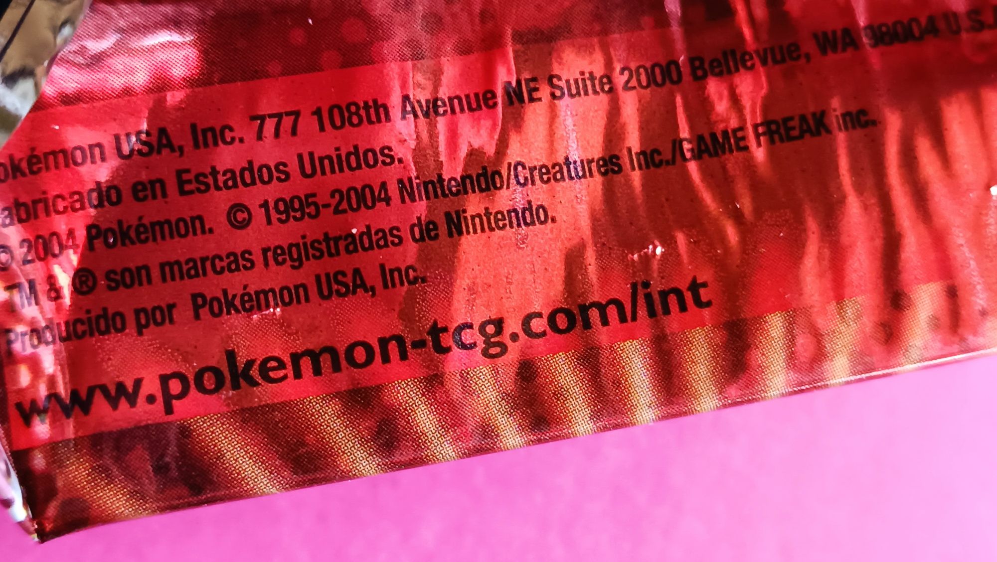 Pokémon Selados conjunto 4 boosters Ex Ruby & Sapphire Art Set 2004