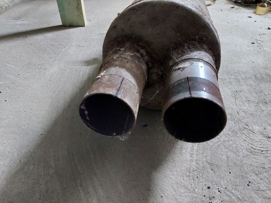 Глушник на зіл 130 , вихлопна