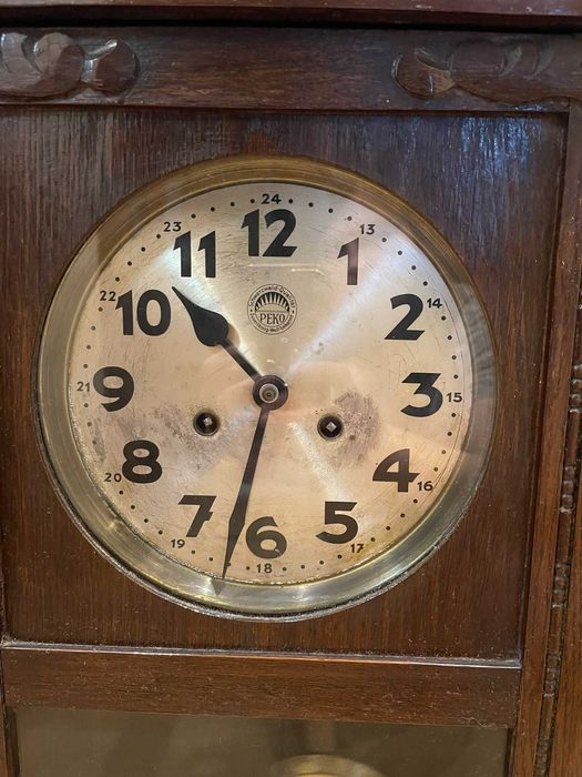 настінний годинник peko з боєм, xix ст.