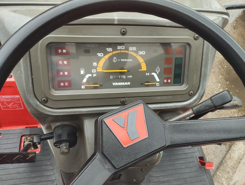 Yanmar F-5 Forte/// 3 cilindros/// Frese