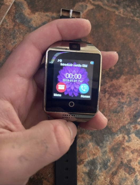 SmartWatch c/cartao SIM e Memoria