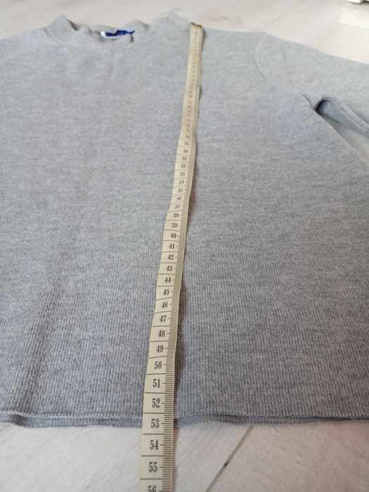 Bluzki L Zara damskie dzianinowe koszulki z krótkim rękawem golf top