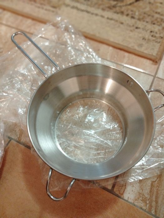 Przecierak do warzyw i owoców ze stali szlachetnej, z 3 sitami