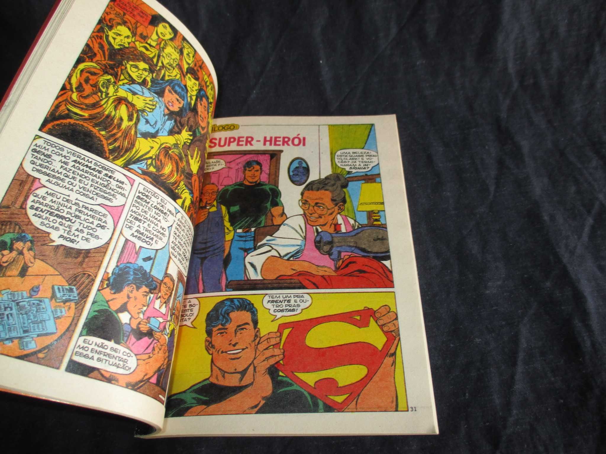Livro BD O Homem de Aço Clássicos DC nº 1