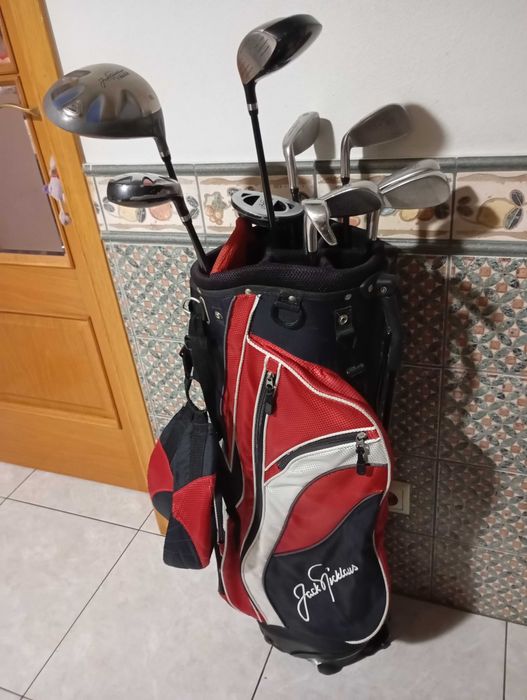 Tacos de golfe vermelhos