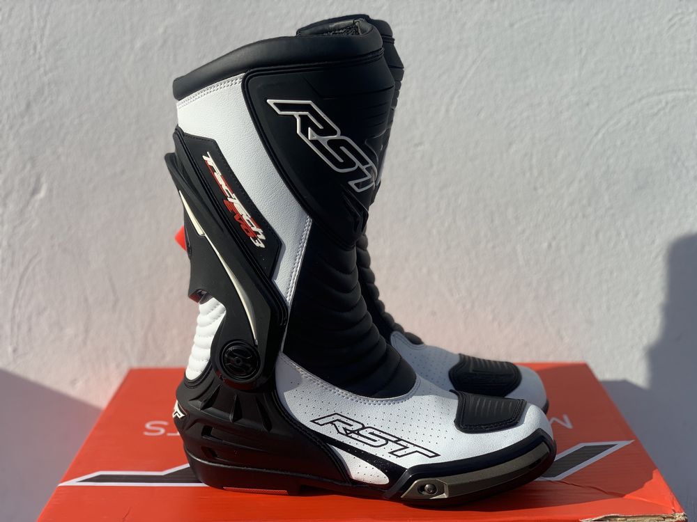 Buty motocyklowe RST tractech evo 3 rozmiar 42 Bialo-czarne, Zawias!