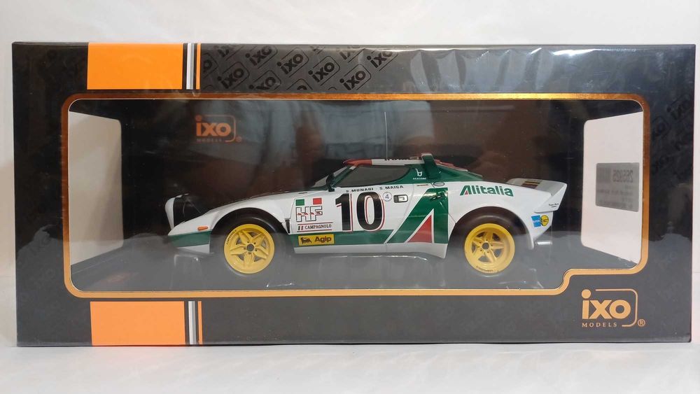 1/18 Lancia Stratos HF #10 S.Munari Rally Monte Carlo - IXO