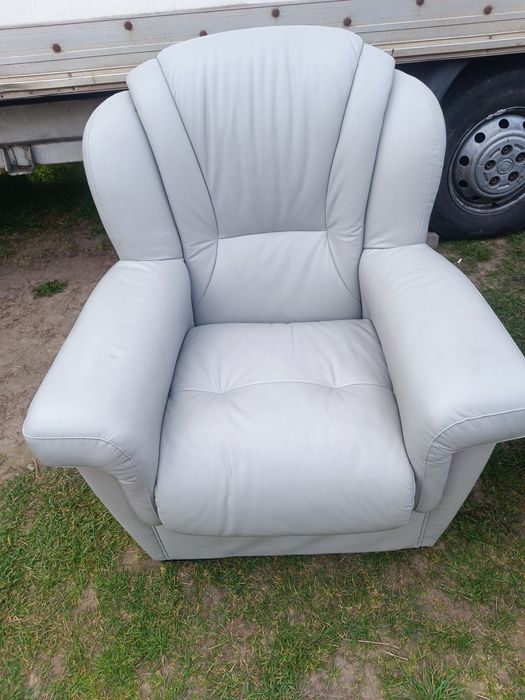 Fotele skórzane Włoska Skóra cena za jeden fotel