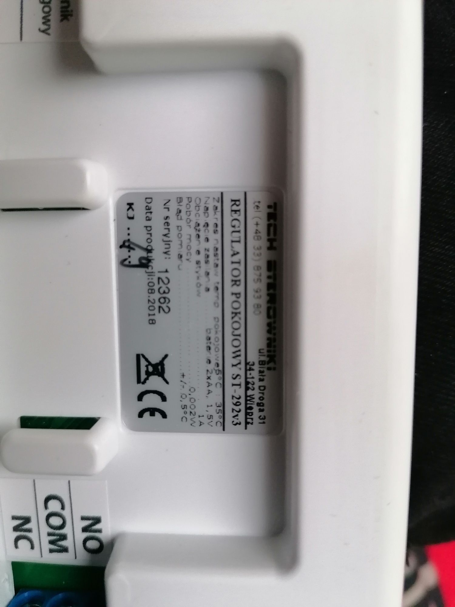 Regulator pokojowy St292v3